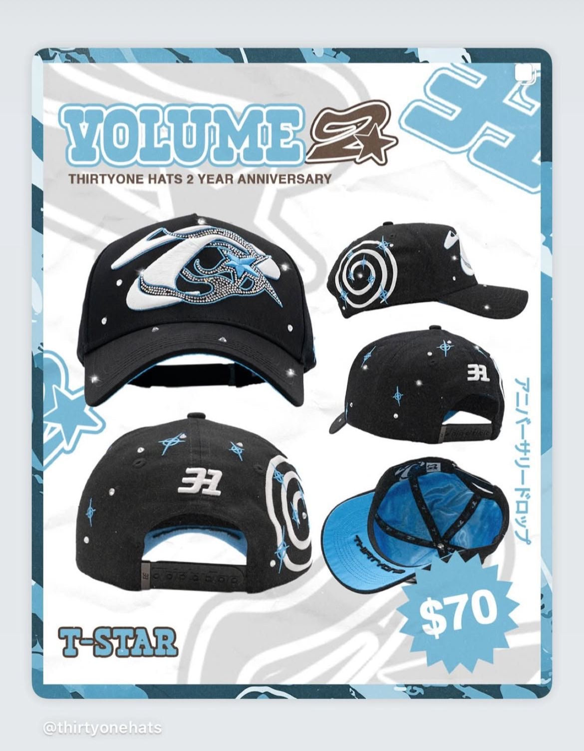Two Years Anniversary - Thirty One Hats “Full Set”