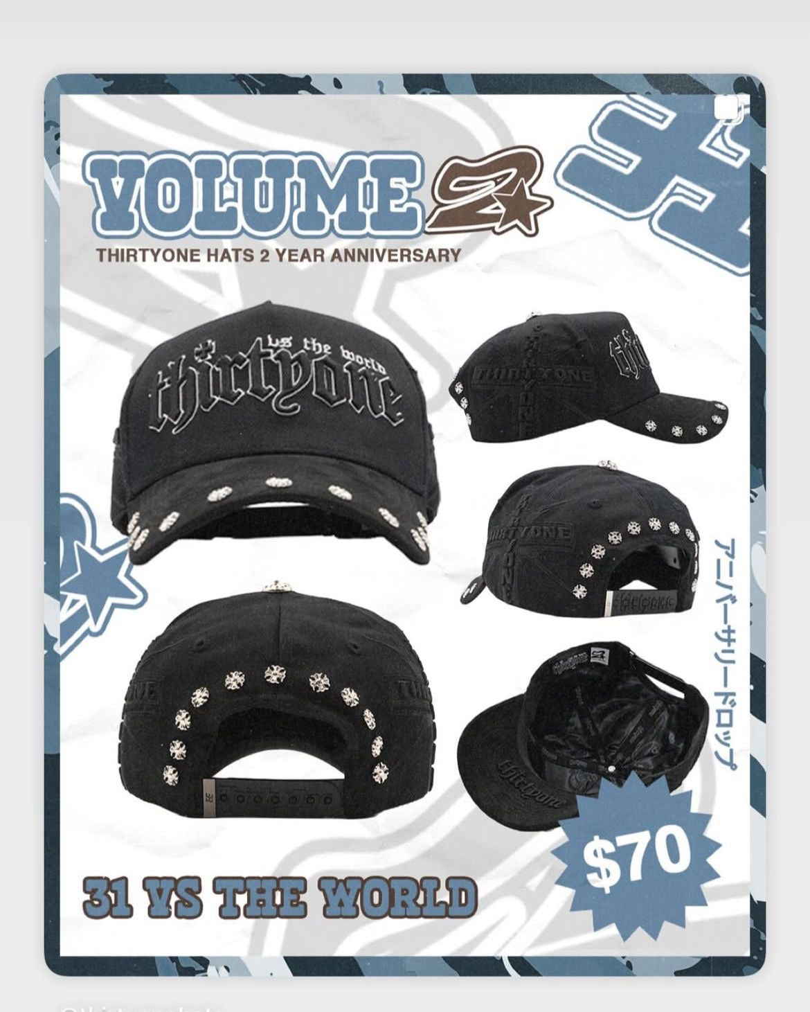 Two Years Anniversary - Thirty One Hats “Full Set”