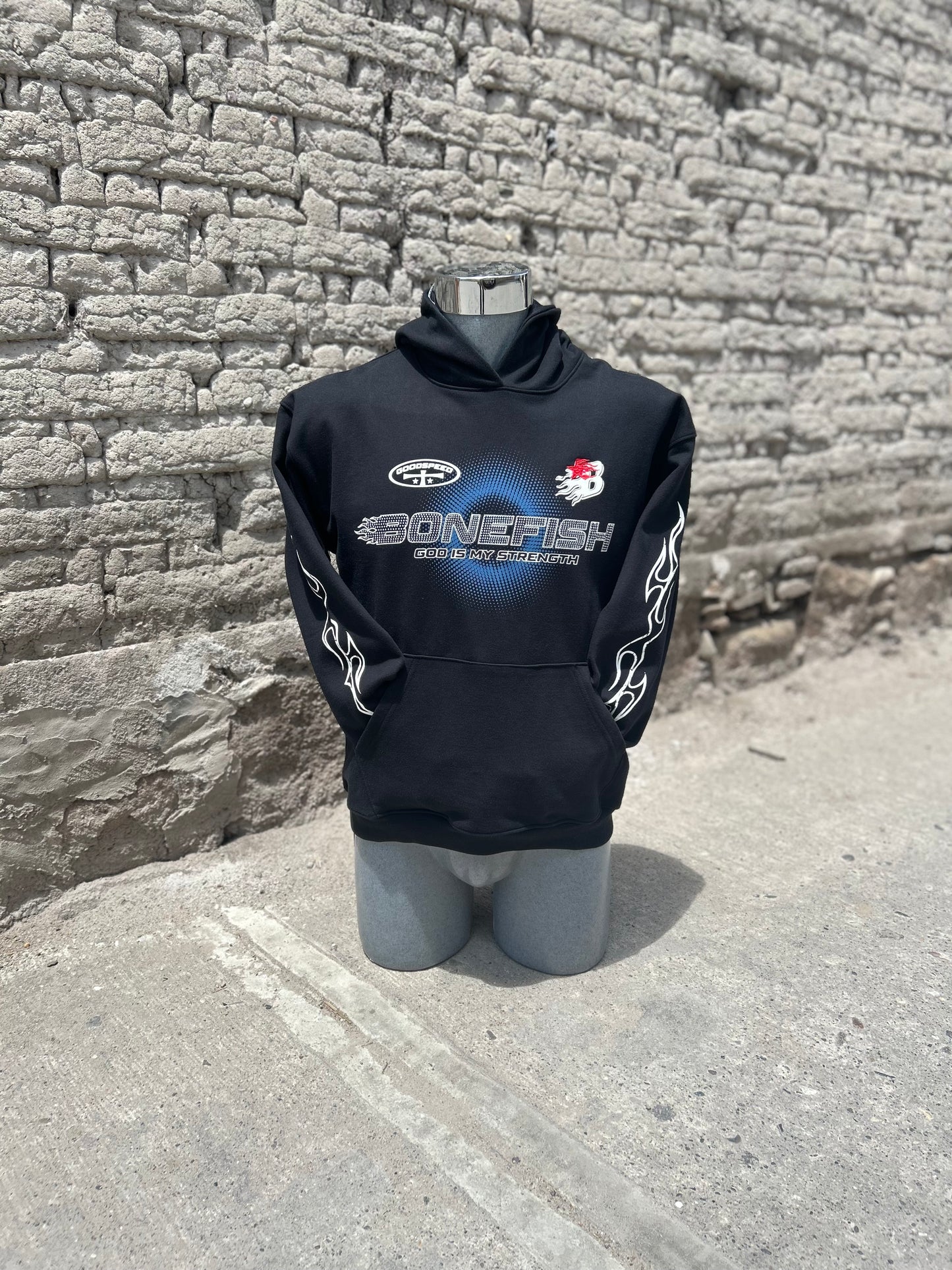 Hoddie B Star Flames Talla M
