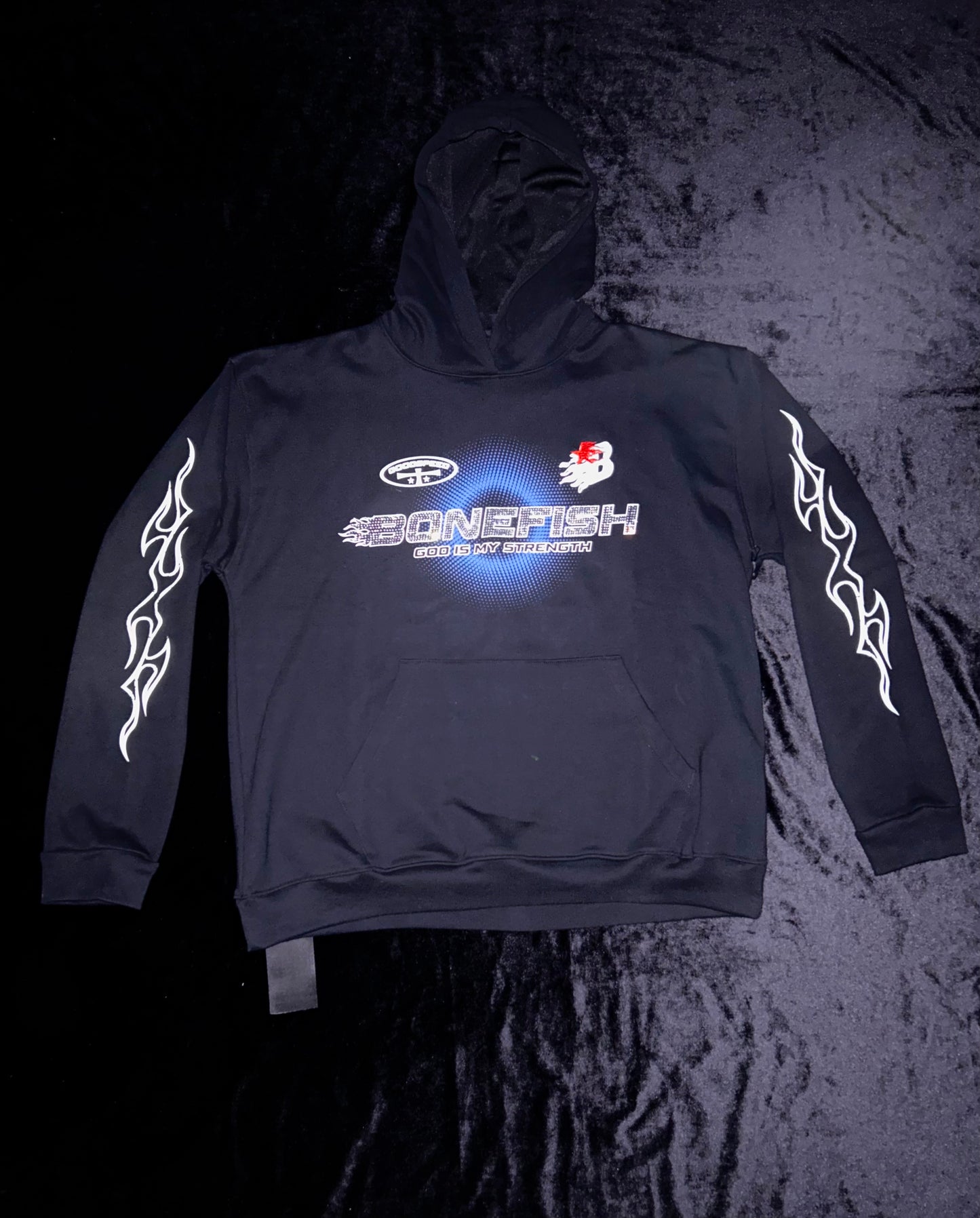 Hoddie B Star Flames Talla M