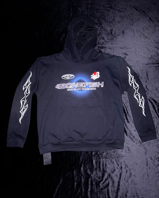 Hoddie B Star Flames Talla M