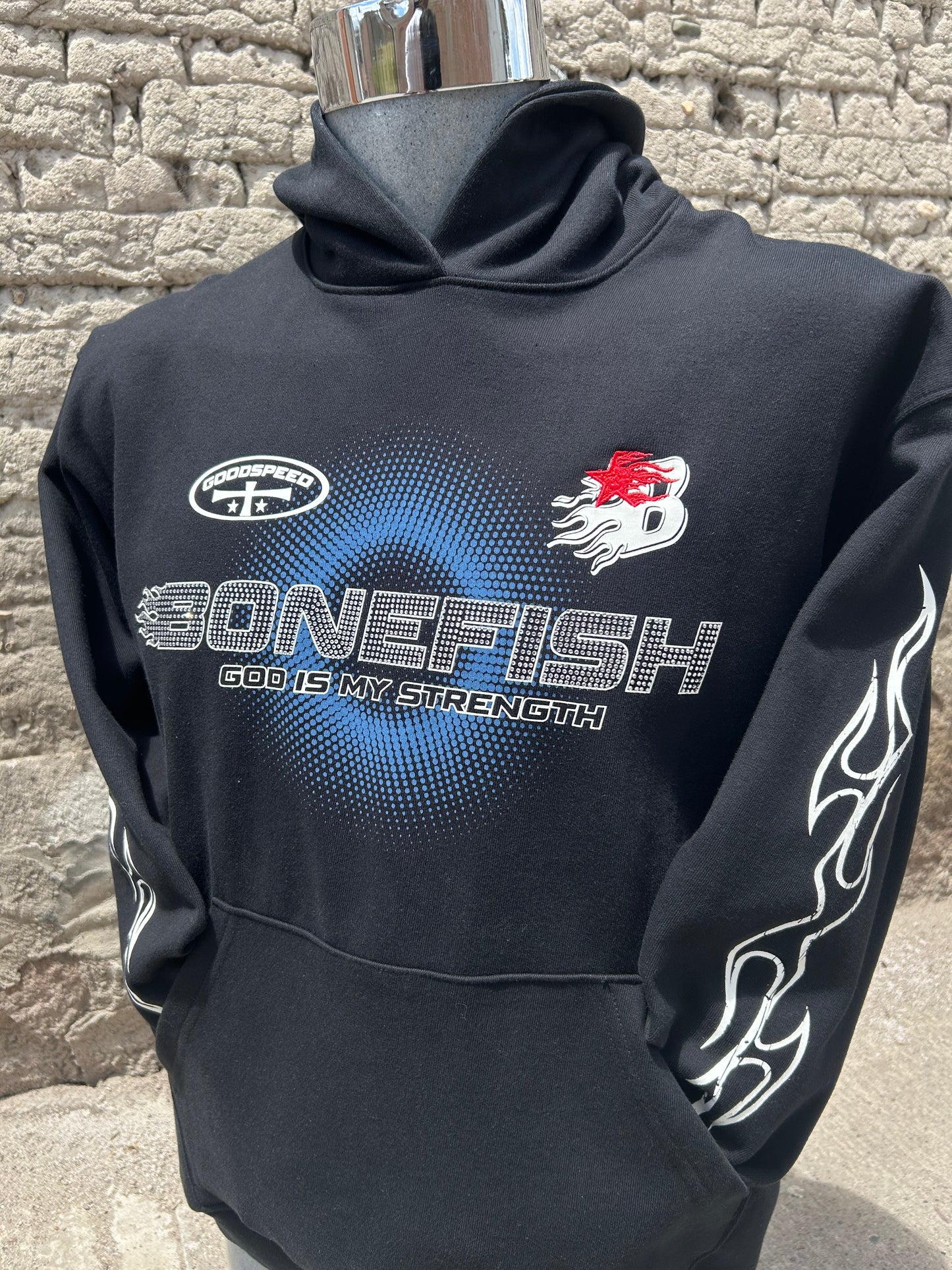 Hoddie B Star Flames Talla M