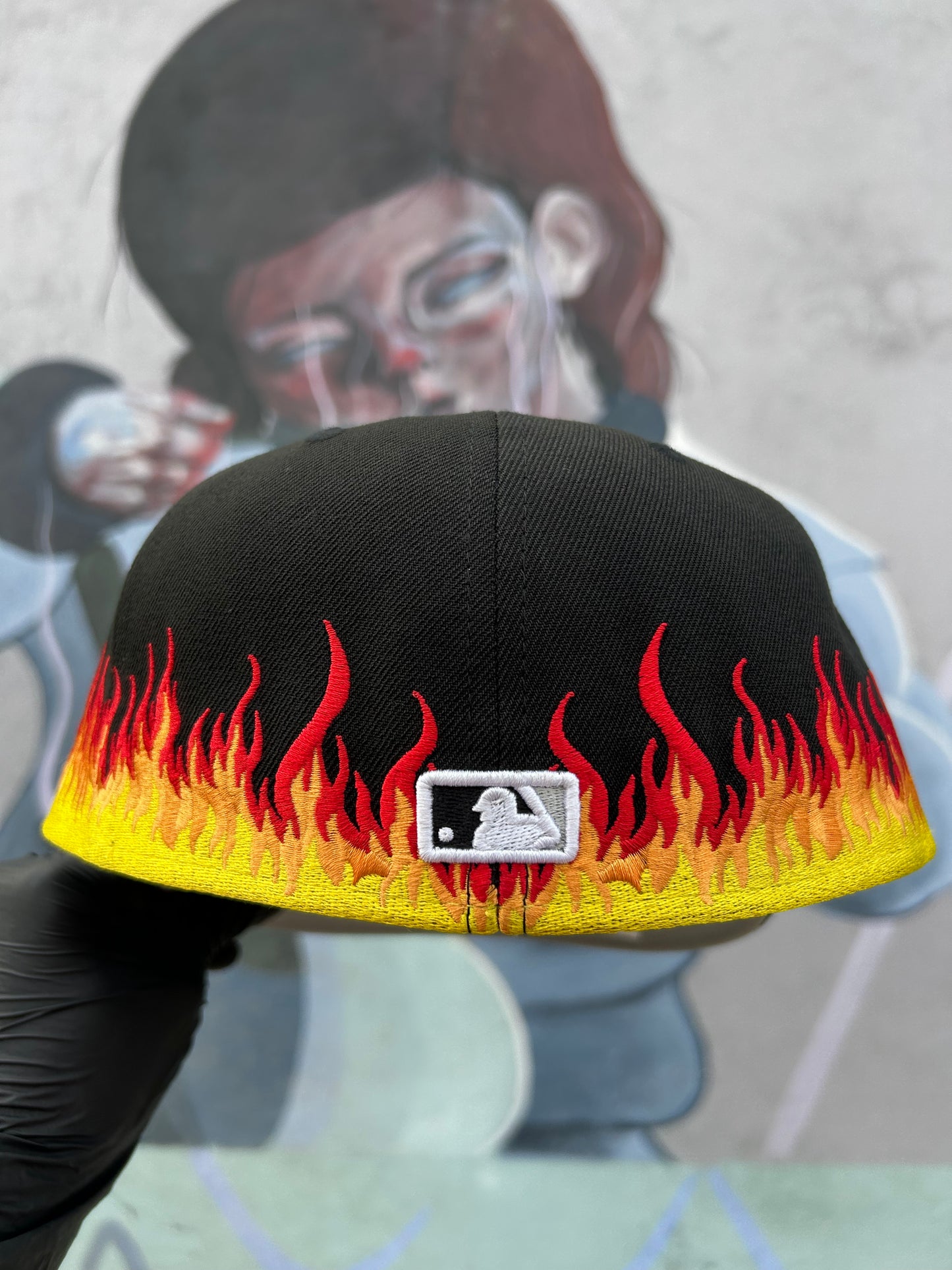 NEW ERA FLAMES 7 1/4